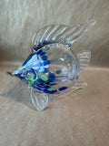 Art Glass Vintage Fish Sculpture