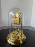 Goebel Hummel Vintage Anniversary Glass Dome Mantel Clock (WORKS)