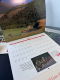 6-Piece Vintage Budweiser Clydesdale Calendars