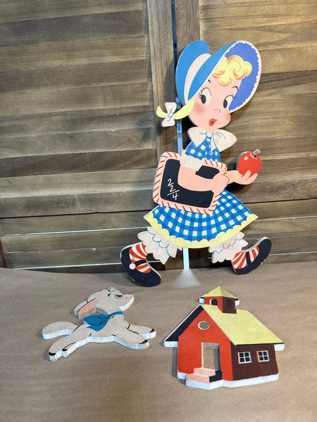 3 Piece Mary Had A Little Lamb Wall Hanging