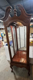 Lighted Curio/Display Cabinet with Mirrored Back by Jasper Cabinet ***HEAVY ITEM***READ DETAILS ON PICK UP POLICY***