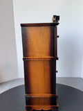 Price Imports Vintage Grandfather Clock style Wind Up Musical Jewelry Box (WORKS)