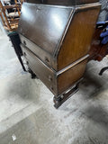 Antique Secretary with Glass Front Hutch***HEAVY ITEM***READ DETAILS ON PICK UP POLICY***