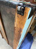 Vintage Painted Trunk, on Casters