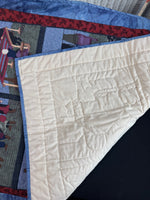 Amish Community Hand Made Crib Quilt