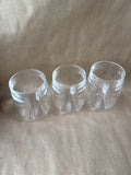 Stemless Wine Glasses - Set Of 3 - Plastic Material