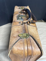 Vintage Leather Suitcase