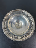Farmington Watrous Sterling Silver Reticulated Weighted Compote