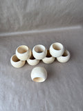 8 - Lightweight Wood Napkin Rings