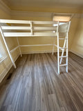White Loft Bed, Assembly Required