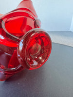 Viking Glass Red Epic Drape Bowl