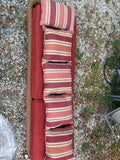 Lot of Five Outdoor Pillows