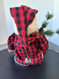 Joe Spencer’s Gathered Traditions Shelf Sitting Santa - Berkley