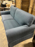 Ethan Allen Blue Love Seat