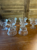 6 pc Glass Ice Cream/Dessert Cups