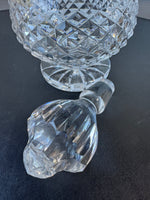 (A) Waterford Crystal Colleen Brandy Decanter with Stopper