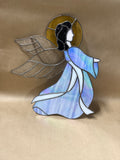 Stained Glass Hanging Angel