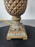 Heavyweight Resin Pineapple Table Lamp (WORKS)