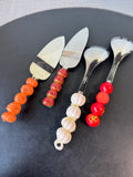 4-Piece Fruits & Veggies Handled Serving Utensils