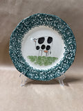 Molly Dallas Spatterware Cow Plate