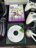 Microsoft XBOX 360 with 4 Remotes, Game, Headset & AC Adapter