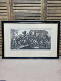 Burning the Rumps at Temple Bar Plate 11 by William Hogarth (Copy)