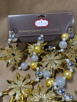 Lot Of Gold Christmas Items