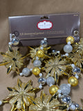 Lot Of Gold Christmas Items