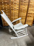 Cream Painted Rocking Chair