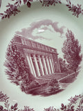 Mulberry Transferware Wedgwood Wheaton College “The Library” - Wedgewood (C)