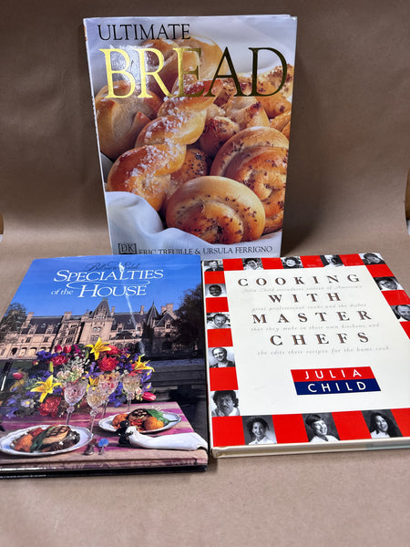 Lot Of 3 Cookbooks