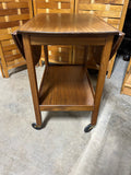 Drop Side Bar Cart on Casters
