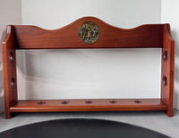 Wooden Golf Club & Ball Hanging Display