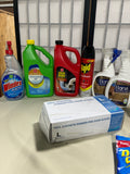 Cleaning Lot R, Most items at least half full