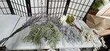 Assorted Faux Floral Holiday Decor