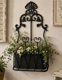 Victorian Style Wrought Iron Window Box Planter