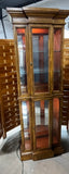 American of Martinsville Lighted Curio with (4) Glass Shelves ***HEAVY ITEM***