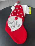 Hook Style Santa Gnome Christmas Stocking