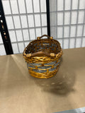 Two Tone Woven Basket