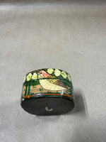 Kashmiri Paper Mache Bird Trinket Box