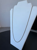12K Gold Fill Long Chain Necklace