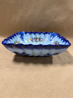 Vestal Alcobaca Floral Square Bowl — Made In Portugal
