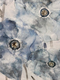 Print of Blue Flowers (B)