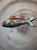 (B) Articulated Fish Pendant