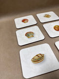 Sea Walk Williamsburg Coasters - Set Of 6