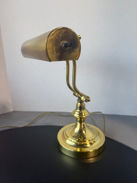 Brass Vintage Piano Lamp (WORKS)