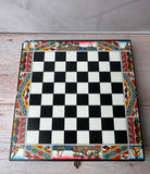 Peruvian Incas v/s Conquistadors Vintage Portable Chess Set