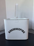 Farmhouse Style Metal Housekeeping Caddy