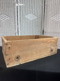 Seabrook Farms Co. Vintage Wooden Crate