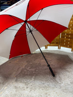 Michelob Red & White Kingsmill Golf Umbrella with Case